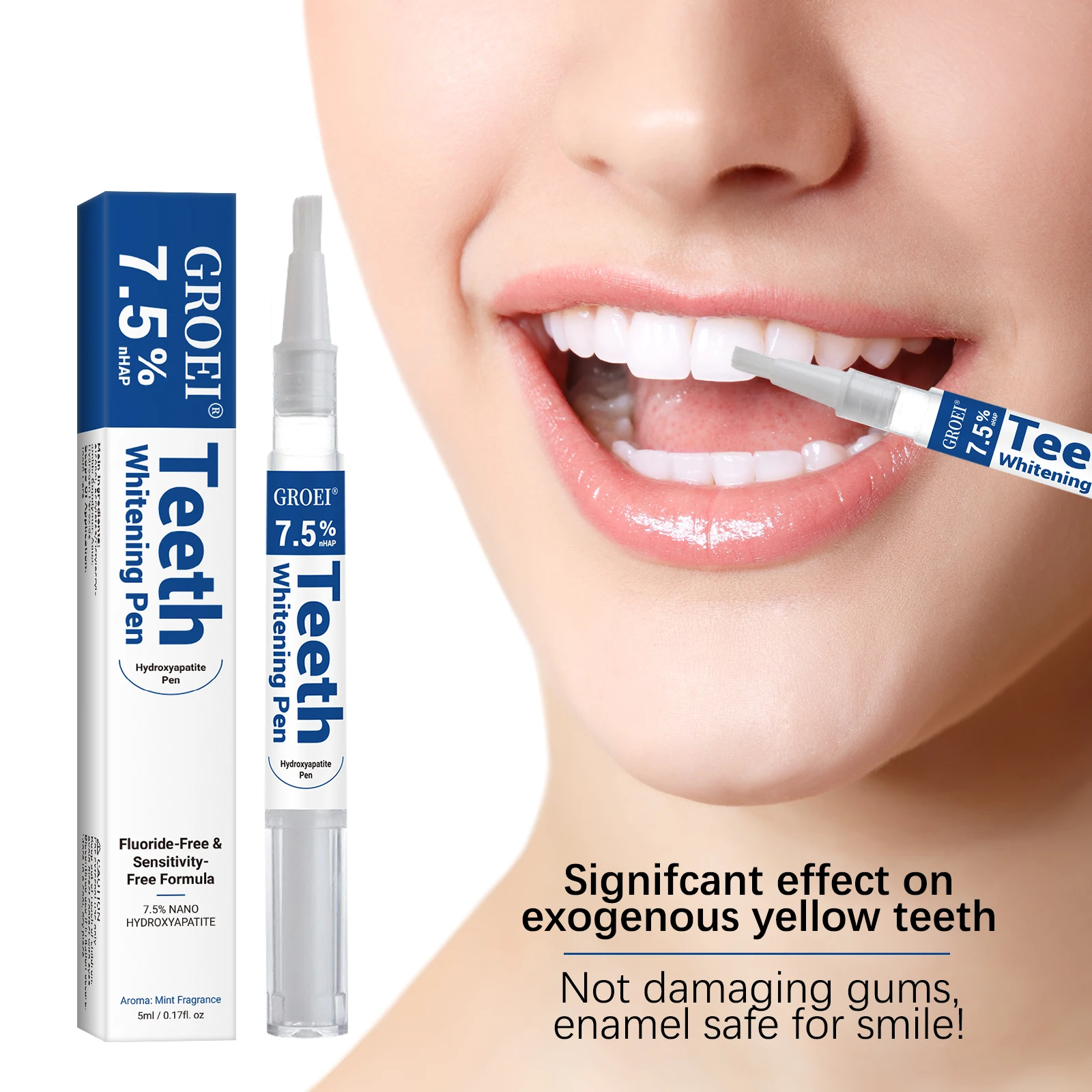 Teeth Whitening Pens - Pena Pemutih Gigi Hidroksiapatit Pena Gel