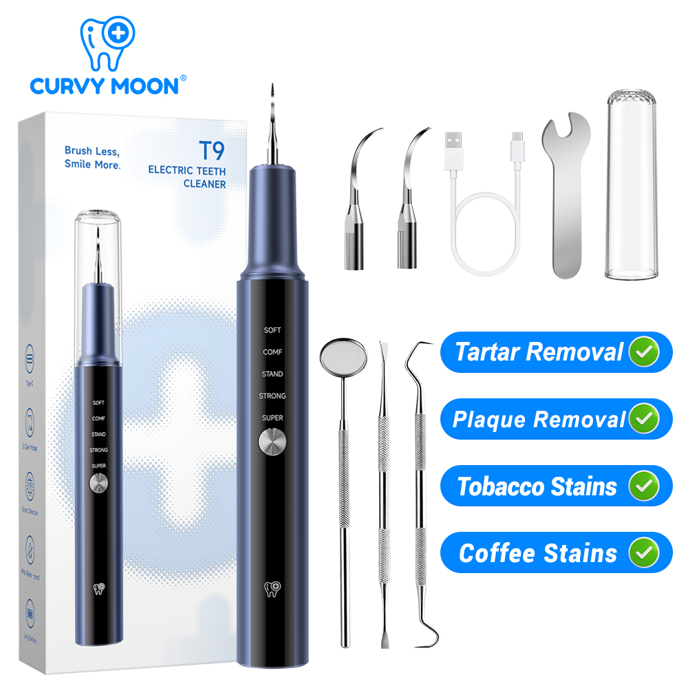 Teeth Whitening Mouthwash - Pembersih Gigi Elektrik Ultrasonik, Penghilang Karang