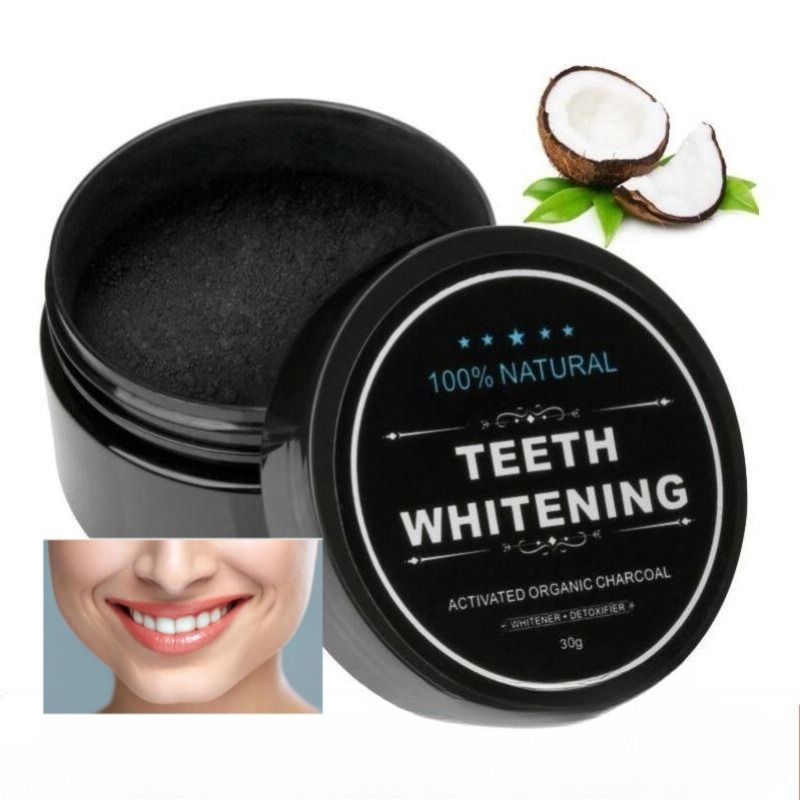 Teeth Whitening Pens - 1 Kotak Bubuk Pemutih Gigi Arang